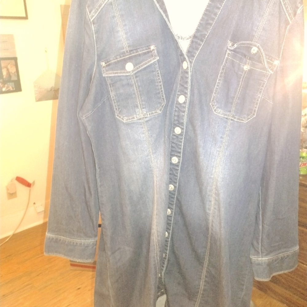 Blue jean dress